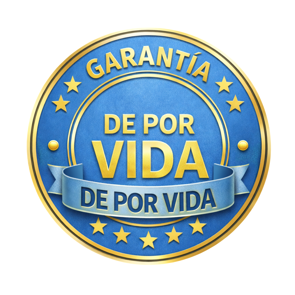 + GARANTÍA de por vida