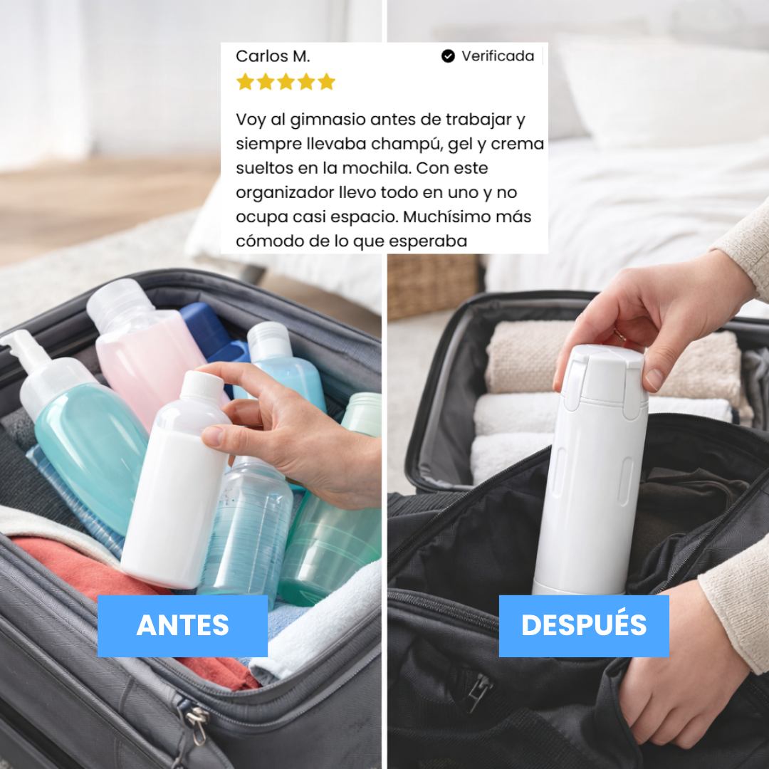 Fourcare™ Organizador de Higiene 4 en 1