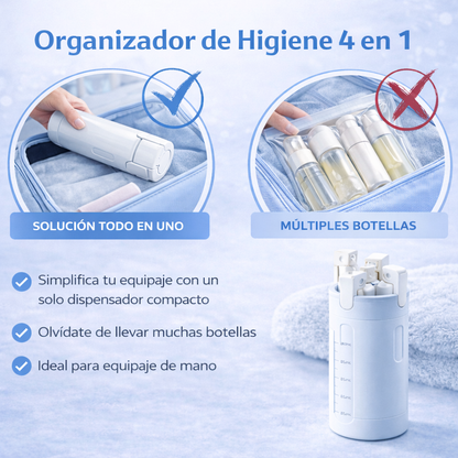 Fourcare™ Organizador de Higiene 4 en 1